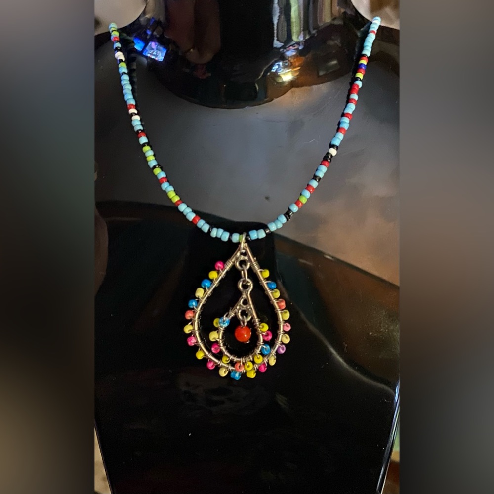 Seed Bead Handmade Necklace